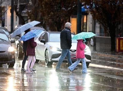Denver weather: Cooling temps with afternoon rainshowers, possible snow overnight